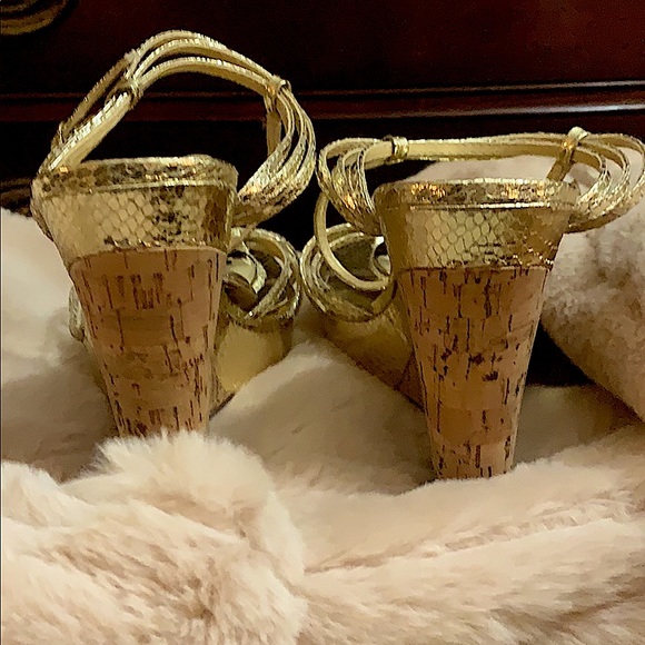 Diba gold wedges - Picture 5 of 7